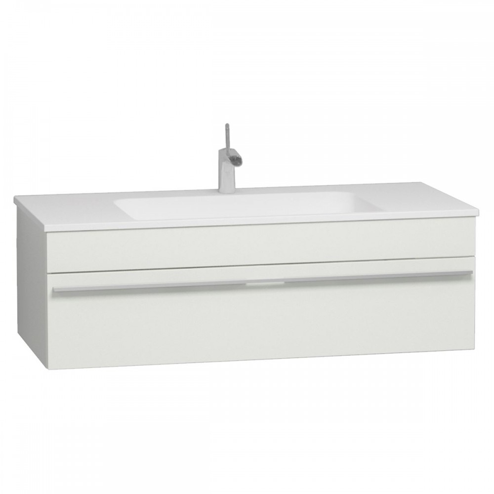 Vitra Lavabo dolabı, gizli sifonlu infinit lavabo ile, 120 cm